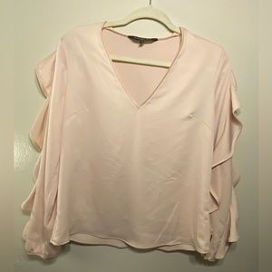 RACHEL ROY  Nude Blouse size  SMALL (4-6)